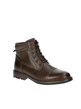 George Men's Faux Leather Lace Up Boots